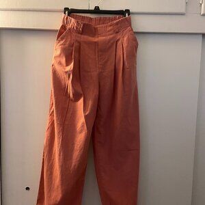 Pink Wide Leg Pants